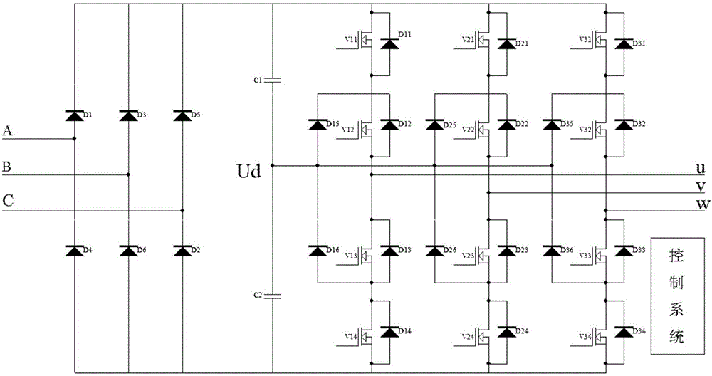 Waveform continuous transformation method for reducing switching frequency