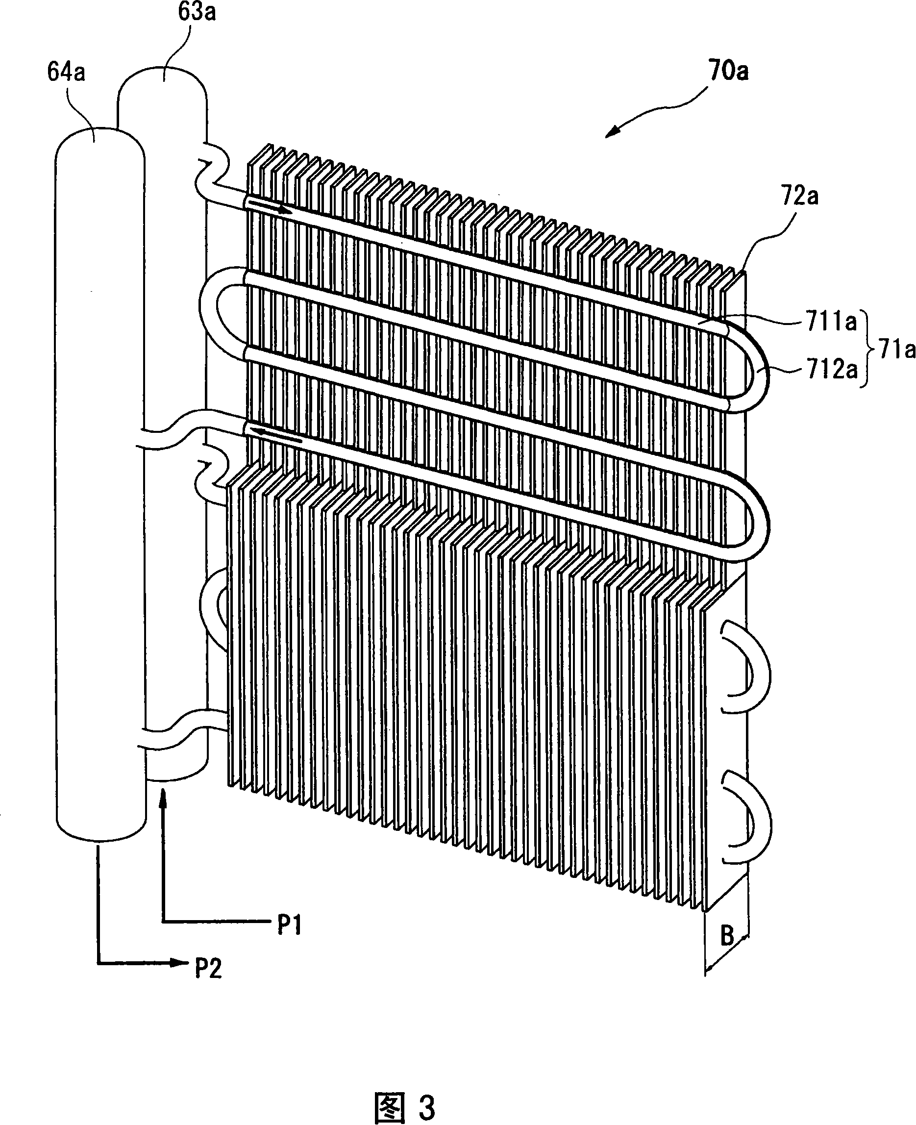 Composite heat dissipation device, cooling unit, cooling device and assembling body