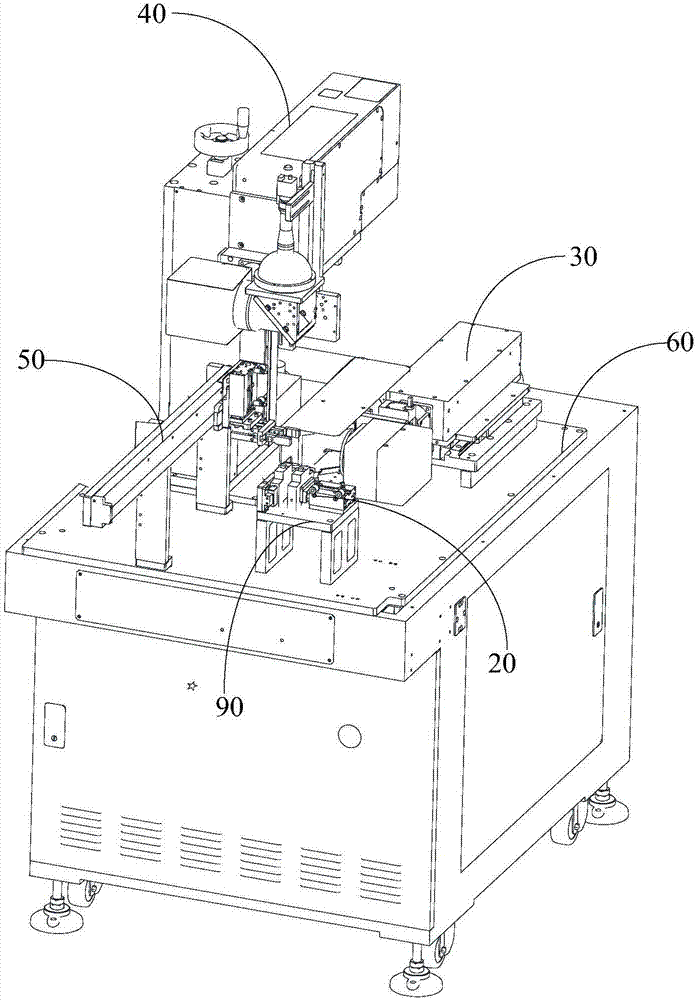 Laser marking machine and application method thereof