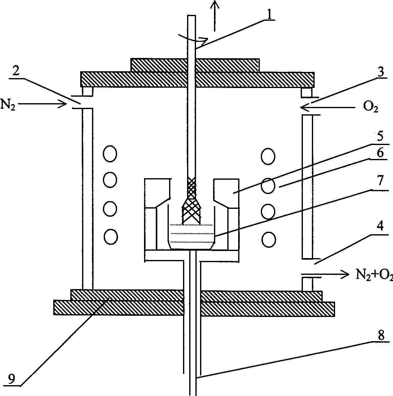 Growth process of magnesium silicate crystal with doped quadrivalent chromium