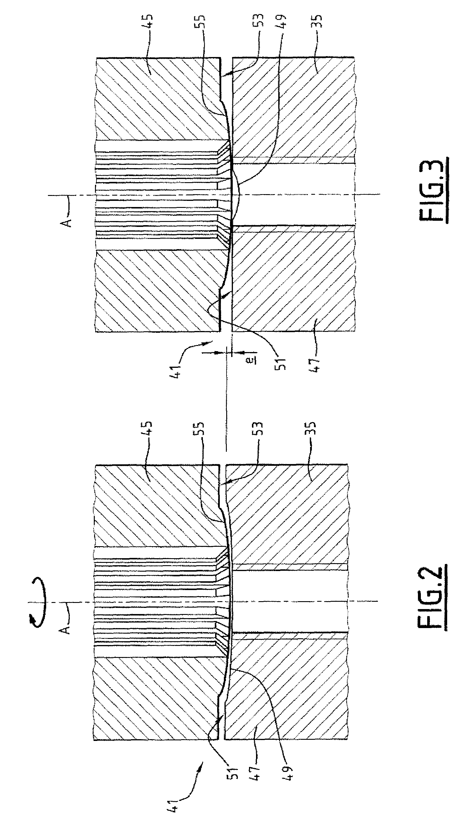 Process for Drilling a Bore and Corresponding Tool