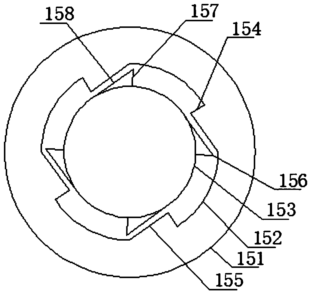 Unidirectional rotating type rotating strength force-reduction device