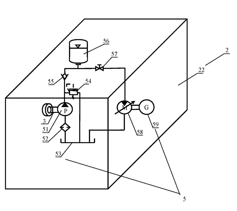 Multi-oscillating floater wave-driven hydraulic power generating device