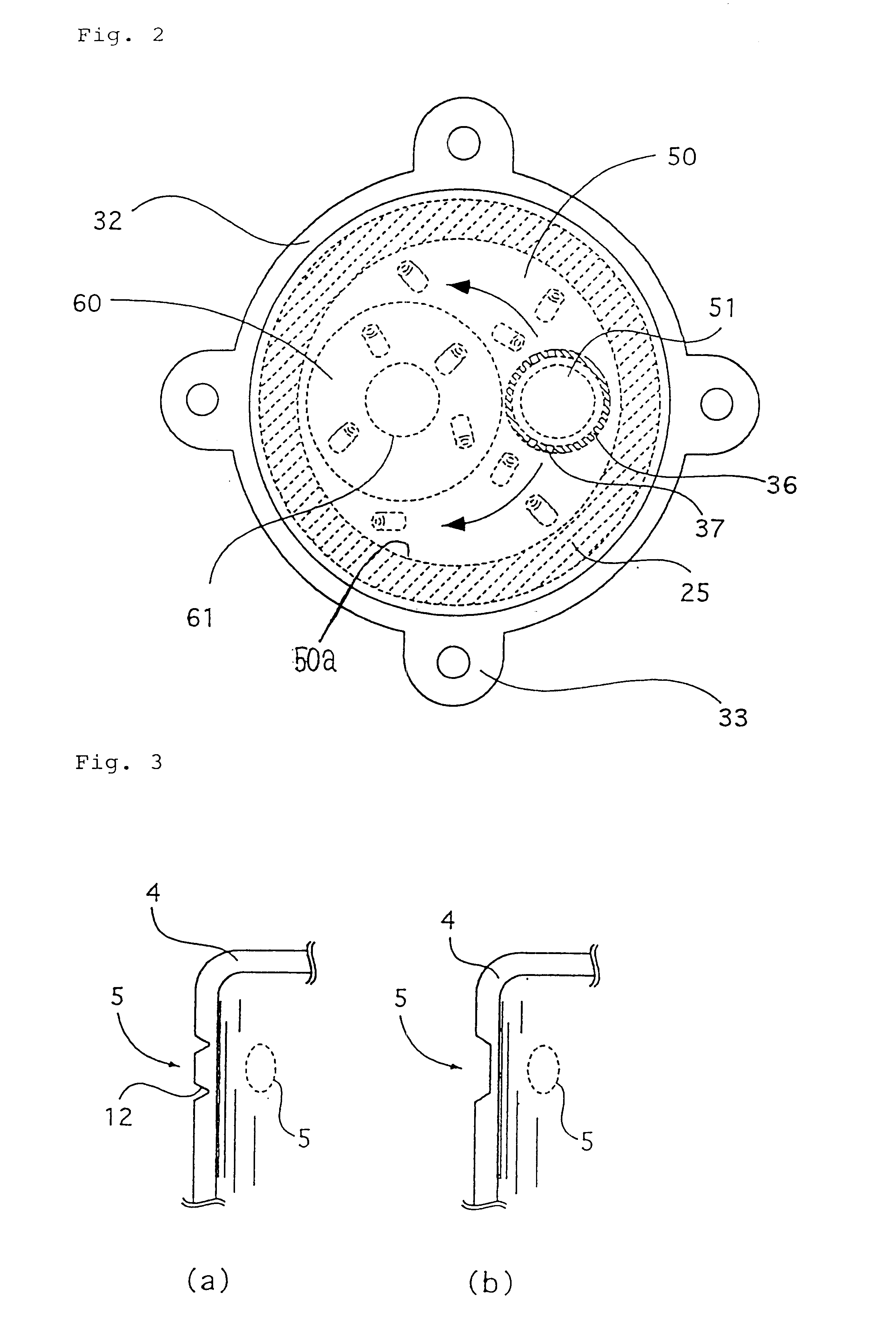 Multistage gas generator for air bag and air bag apparatus