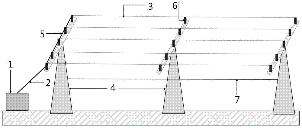 A device and method for regional combined catalysis of precipitation