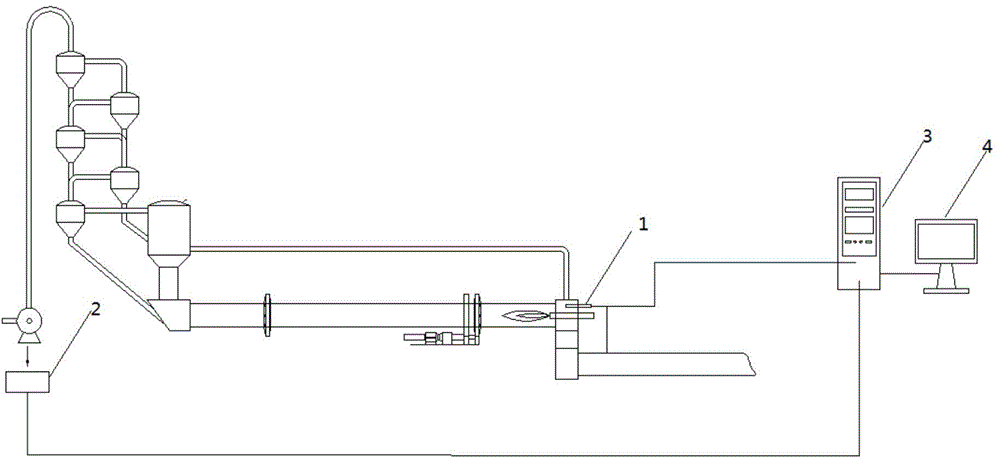 Method for measuring temperature of rotary cement kiln and method and device for online detection of temperature field of rotary cement kiln