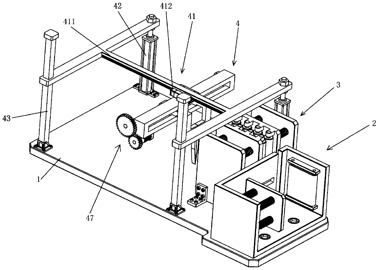 Box opening device for carton forming equipment