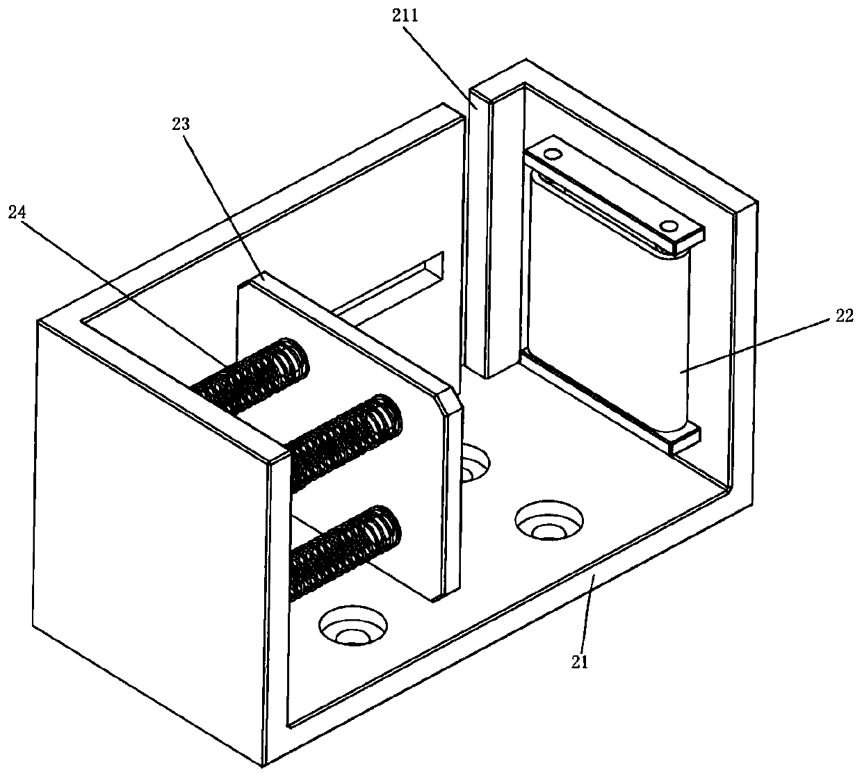 Box opening device for carton forming equipment