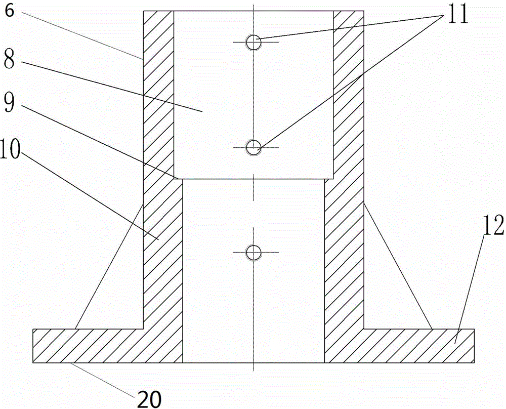 Gear shaft processing method and gear shaft clamping tool used in the method