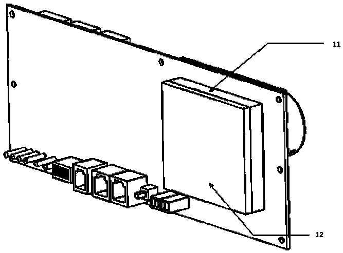 Lithium battery efficient heat dissipation device