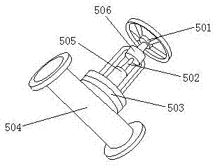 Auxiliary conveying bracket for fingerprint-resistant plate entrance