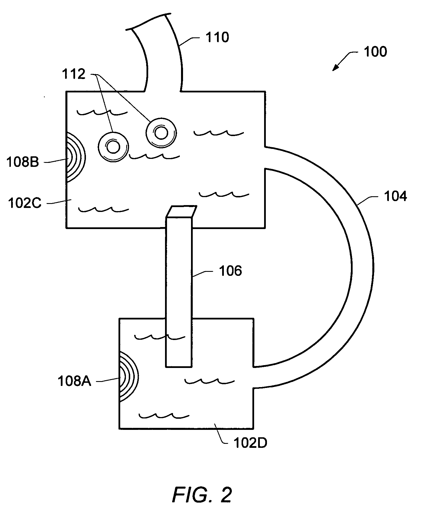 Water amusement park water channel and adjustable flow controller