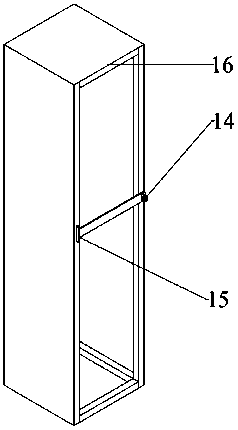 An open-top climate chamber and a gas uniformity simulation verification method thereof