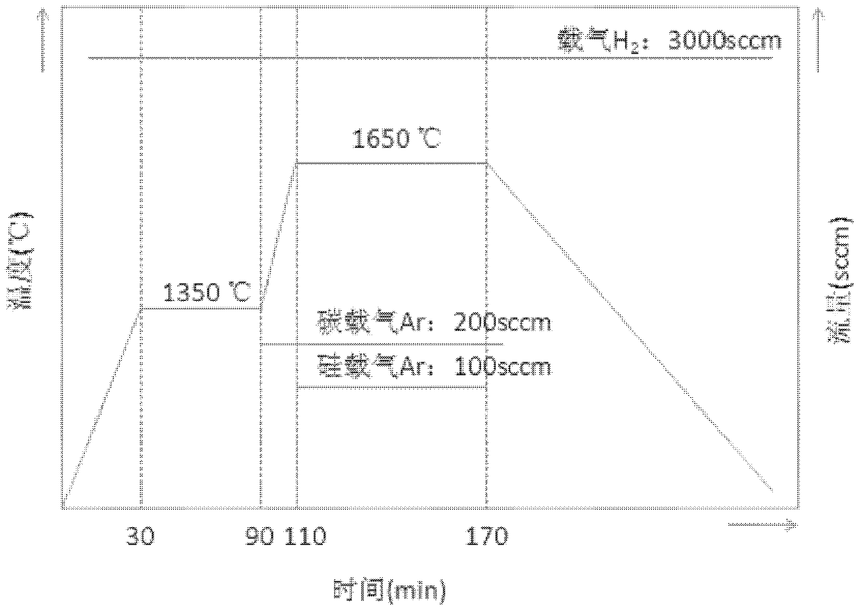 Equipment and method for growing silicon carbide film