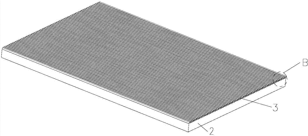 Bionic air-cooled minisize radiator with bionic grass carp fish scale microstructure surface