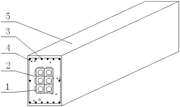 A manufacturing method of reinforced concrete sandwich beam and its combined sandwich member