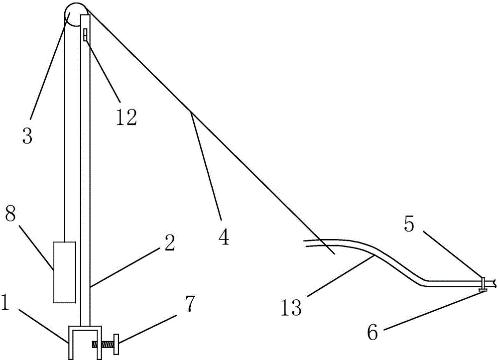 Sengstaken-blakemore tube fixing device