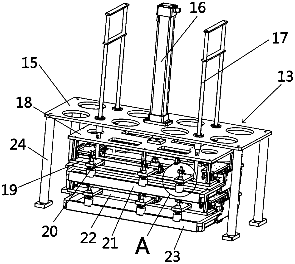 A kind of easy-to-use LED package operation equipment