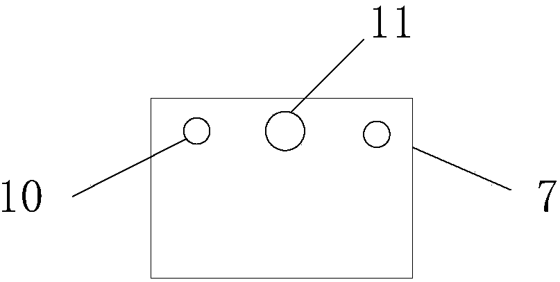 Plastic profile cutting device