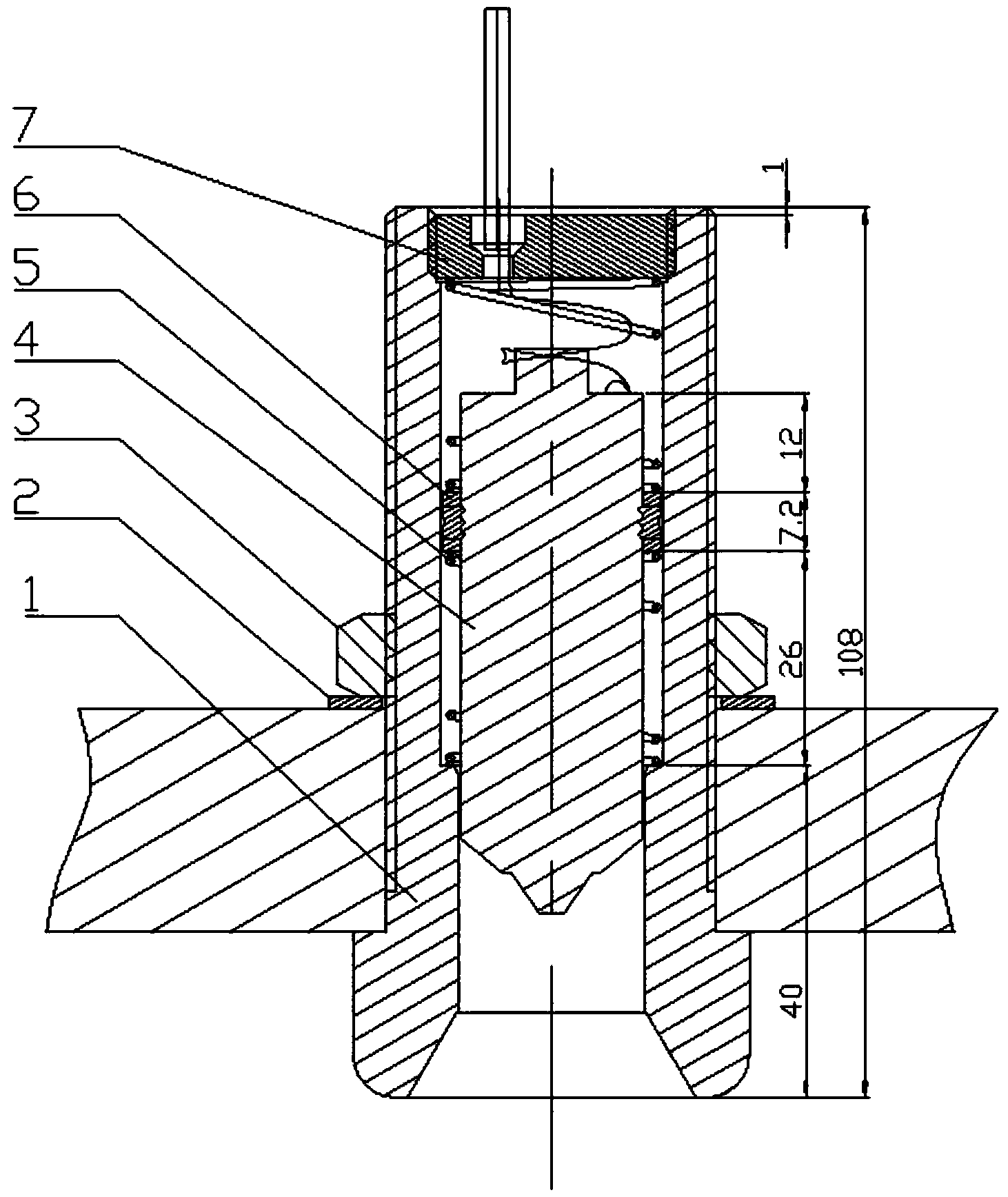 Miniature quakeproof monitoring device