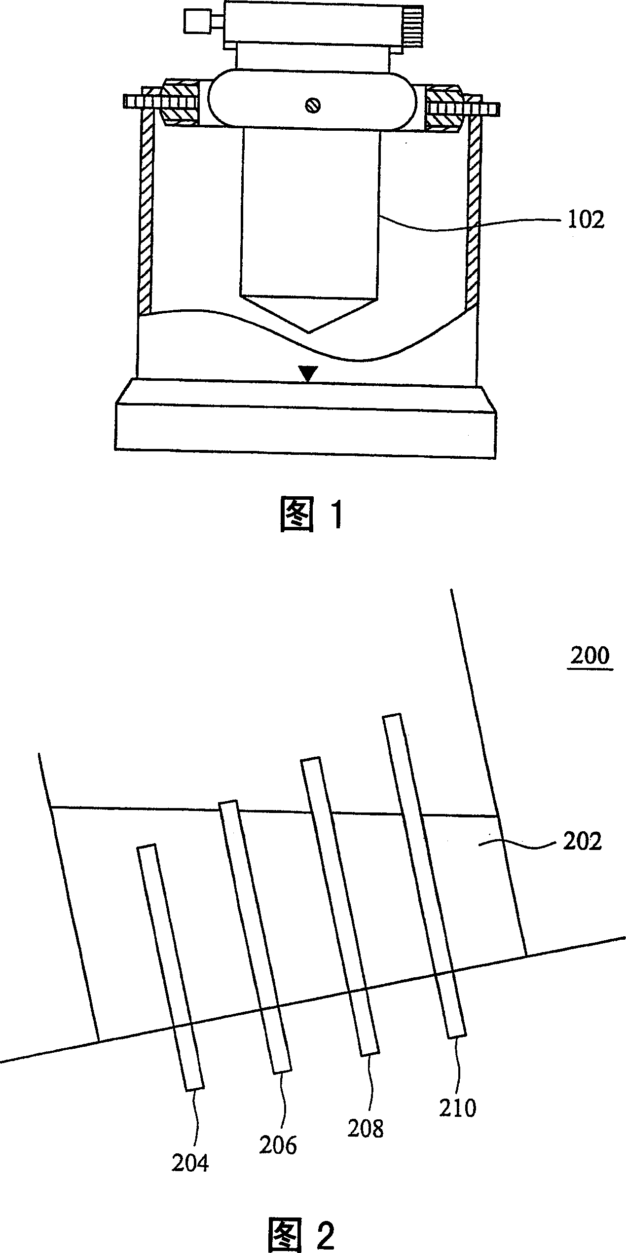Laser level device and operating method thereof