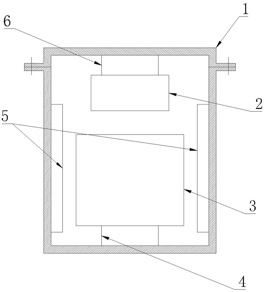 Graphite product electrode dipping device