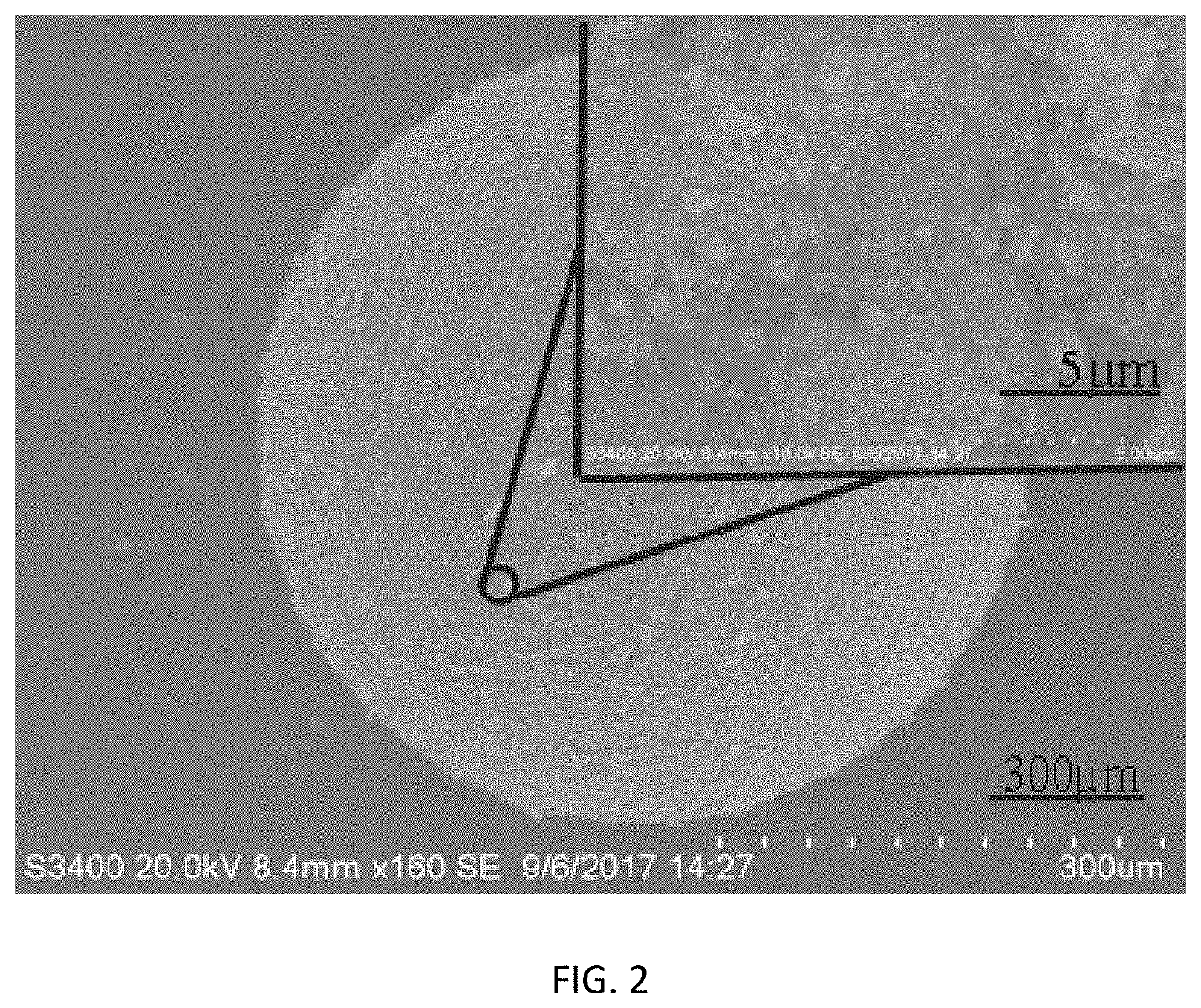 Magnetic strong base anion exchange resin with high mechanical strength, and preparation method thereof