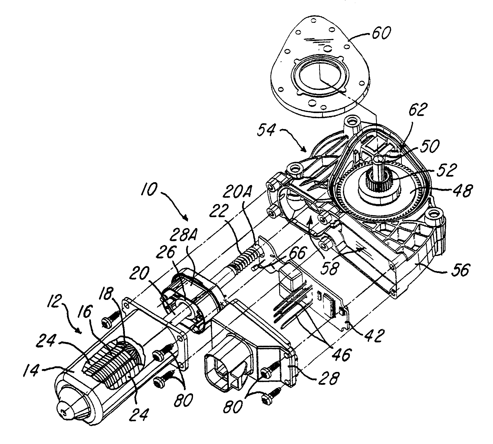 Electric motor drive system and method
