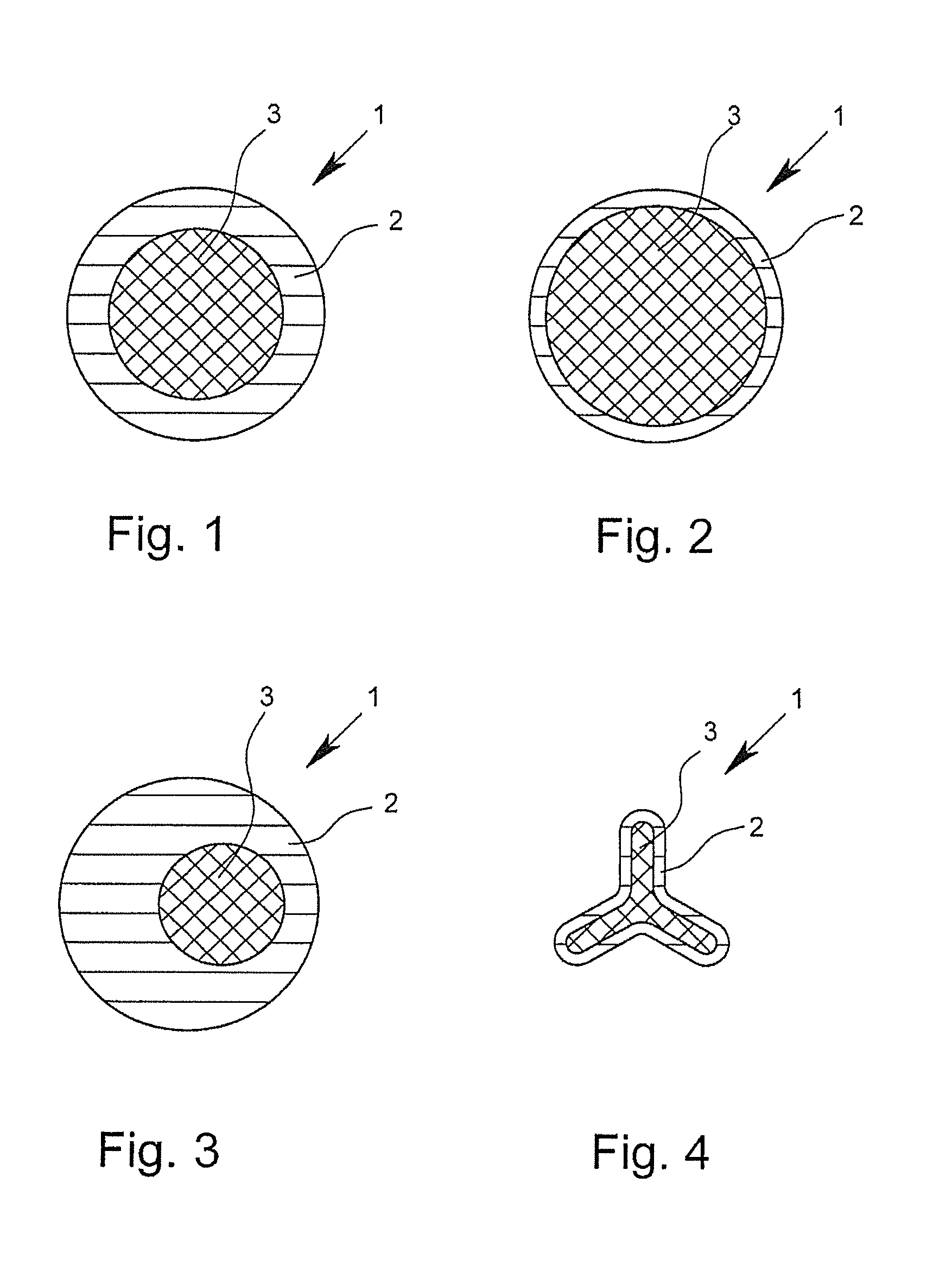 Bi-component fiber for the production of spunbonded fabric