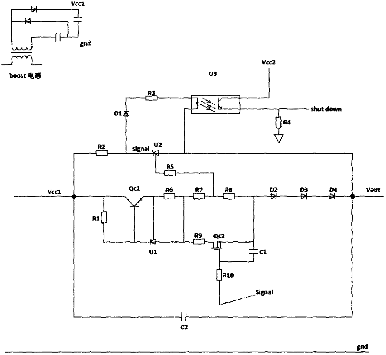 A low standby power circuit architecture