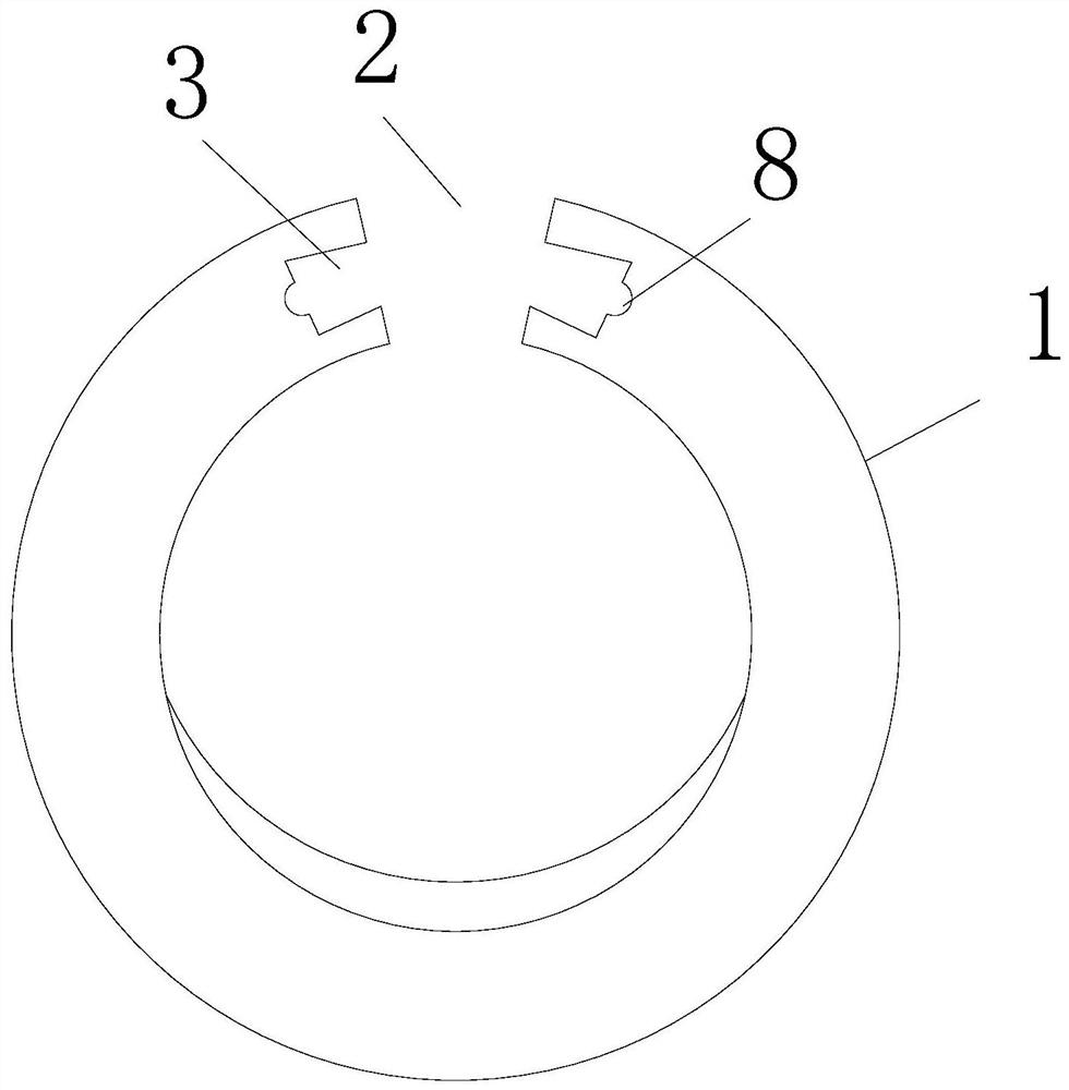 Cable tube protection tube convenient for cable tube to penetrate