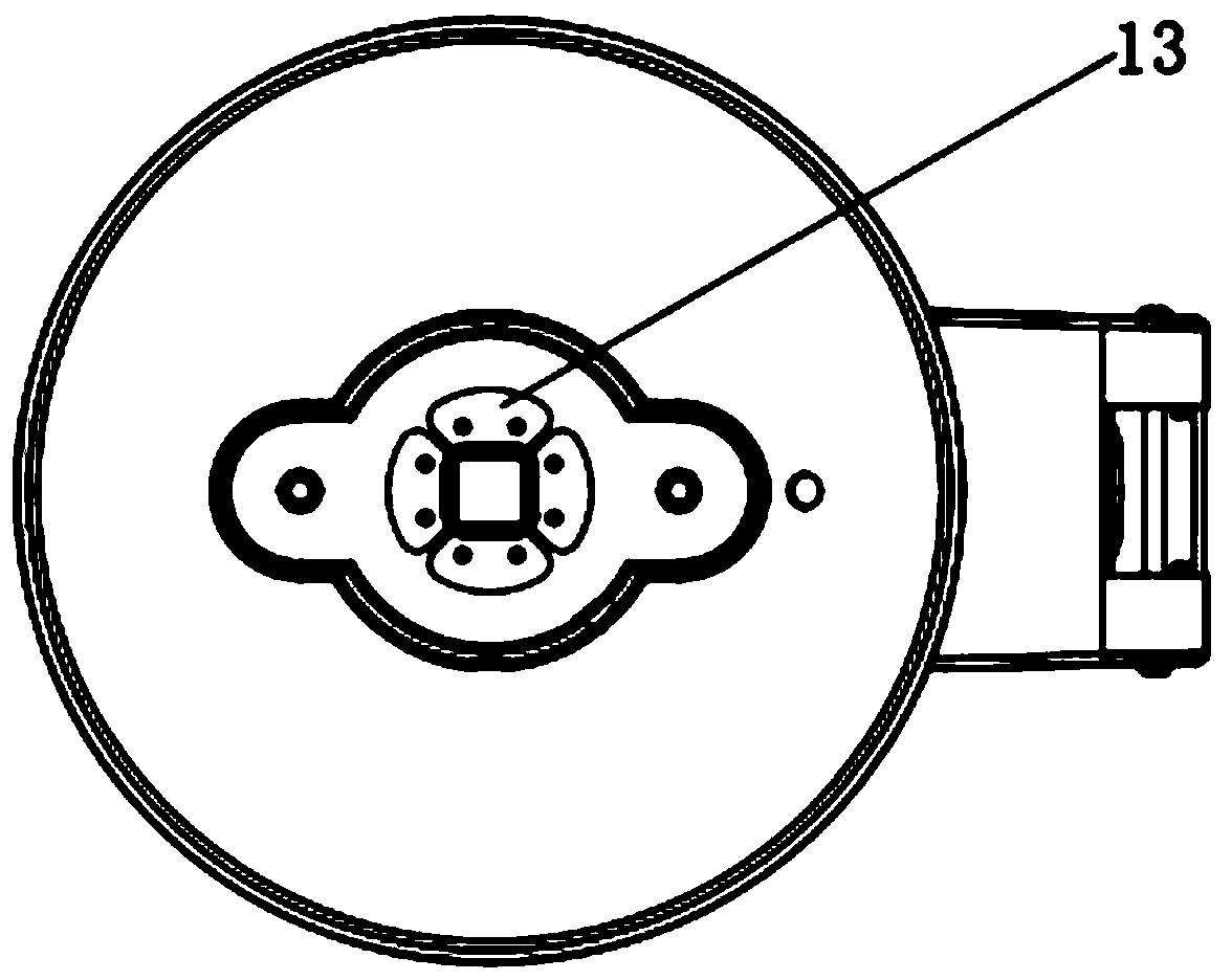 Quick-release cleaning structure of cooker