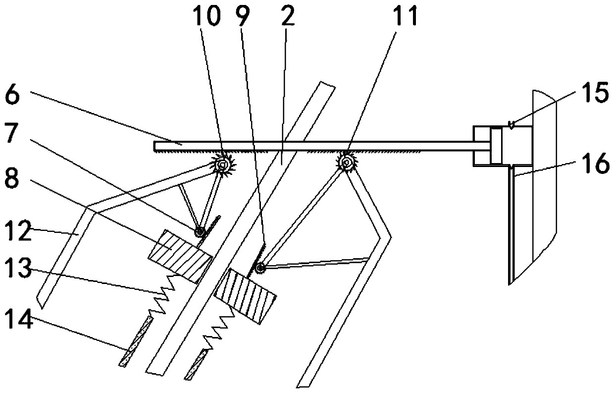 Slope tent stabilizing device in mountain engineering