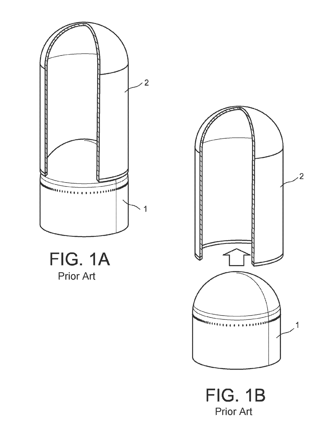 Method and device for connecting and separating two elements, with connecting plates