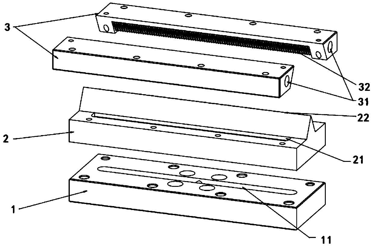 Airflow guide plate for spinneret of melt-blown loom
