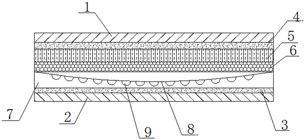 Decorative plate with good heat-preservation and sound-insulation effects