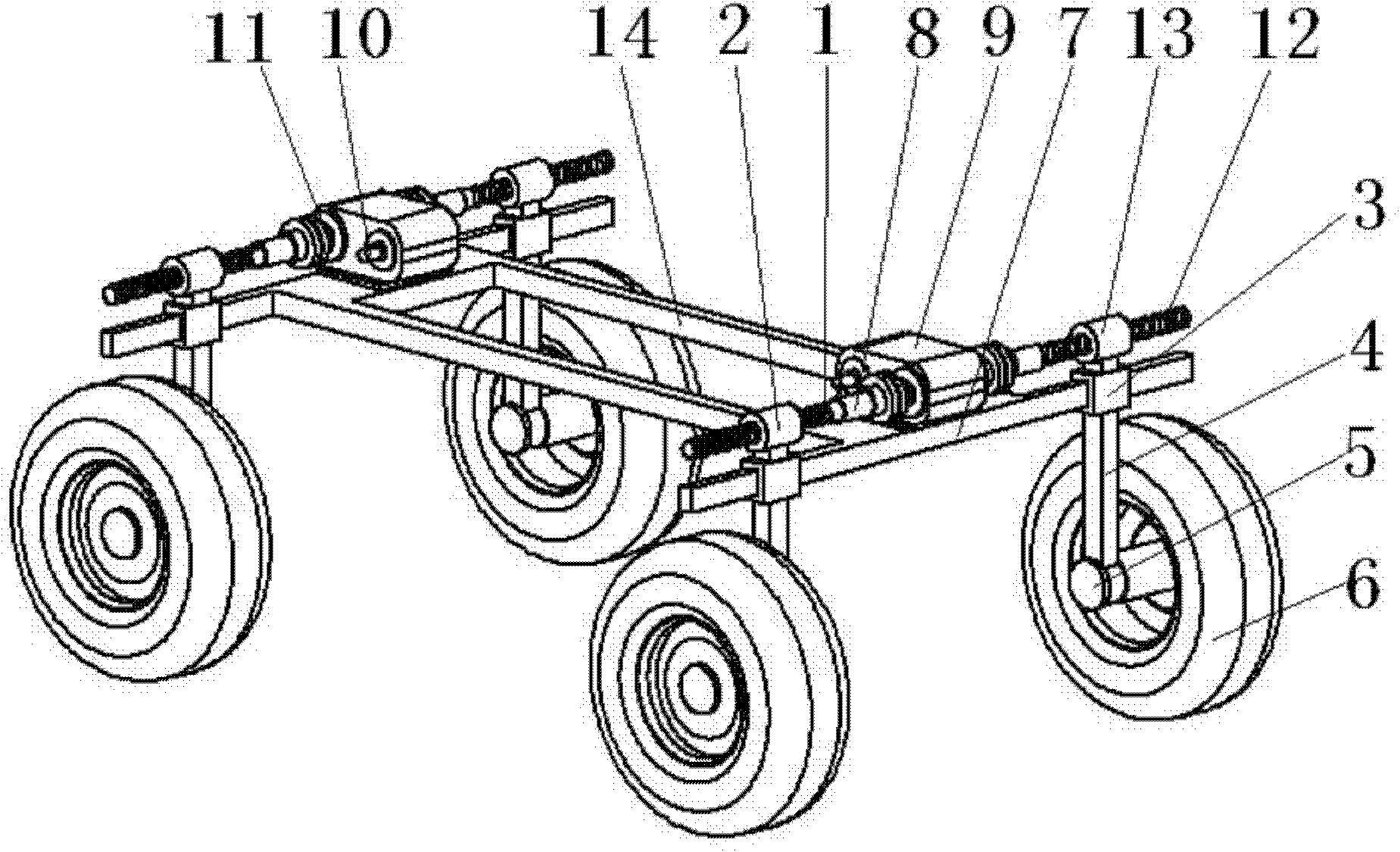 Agricultural vehicle chassis with stepless-regulated wheel track