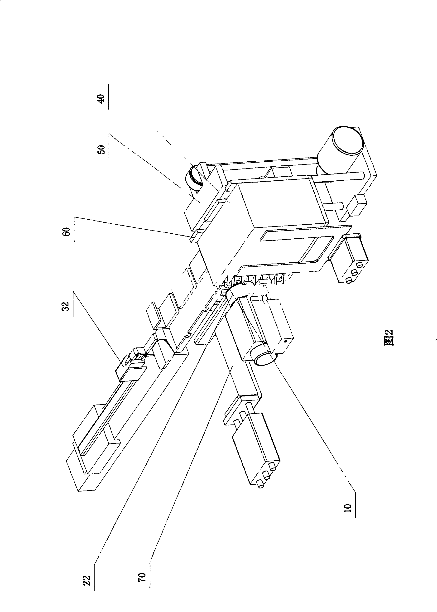 Automatic banknote counting, hundred separating, binding and packing method and production line in the said method