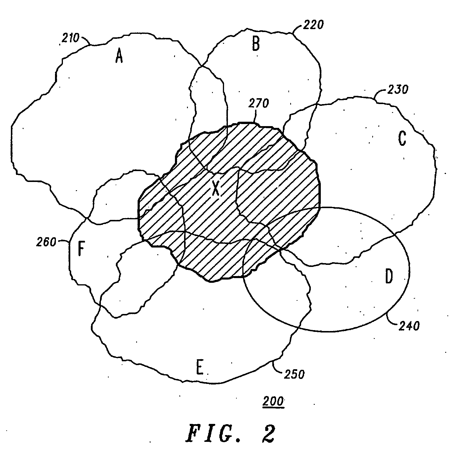 Method for determining a coverage area in a cell based communication system