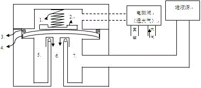 Novel air valve applicable to liquid supplement