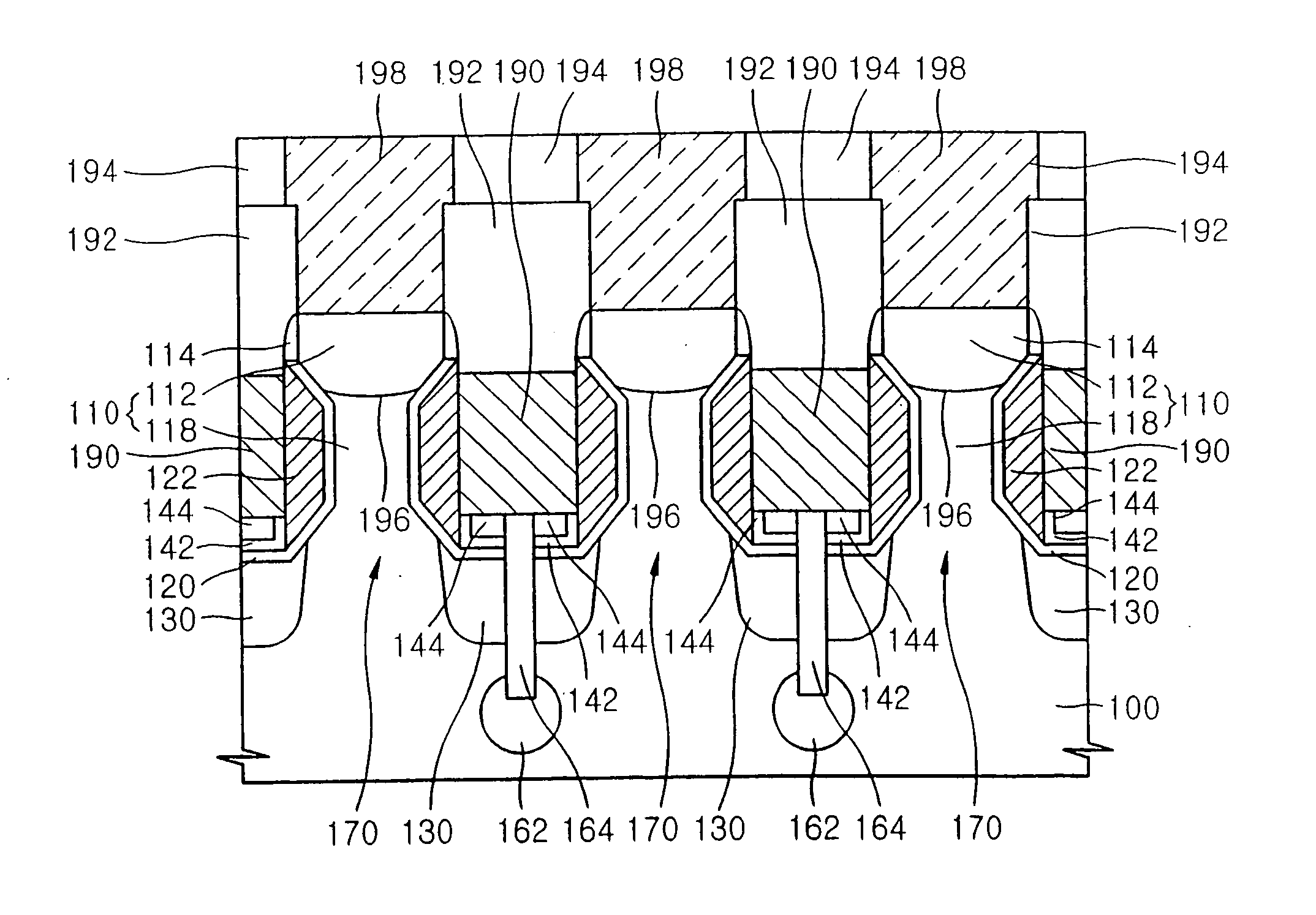 Semiconductor devices having transistors with vertical channels and method of fabricating the same
