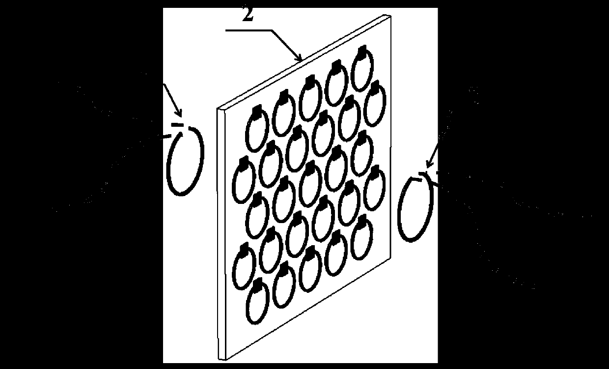 A multi-target non-radiative wireless power transfer system based on metamaterials