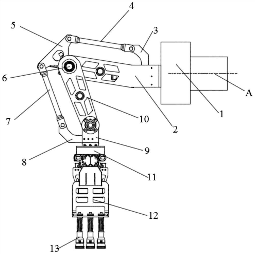 Manipulator for industrial intelligent manufacturing