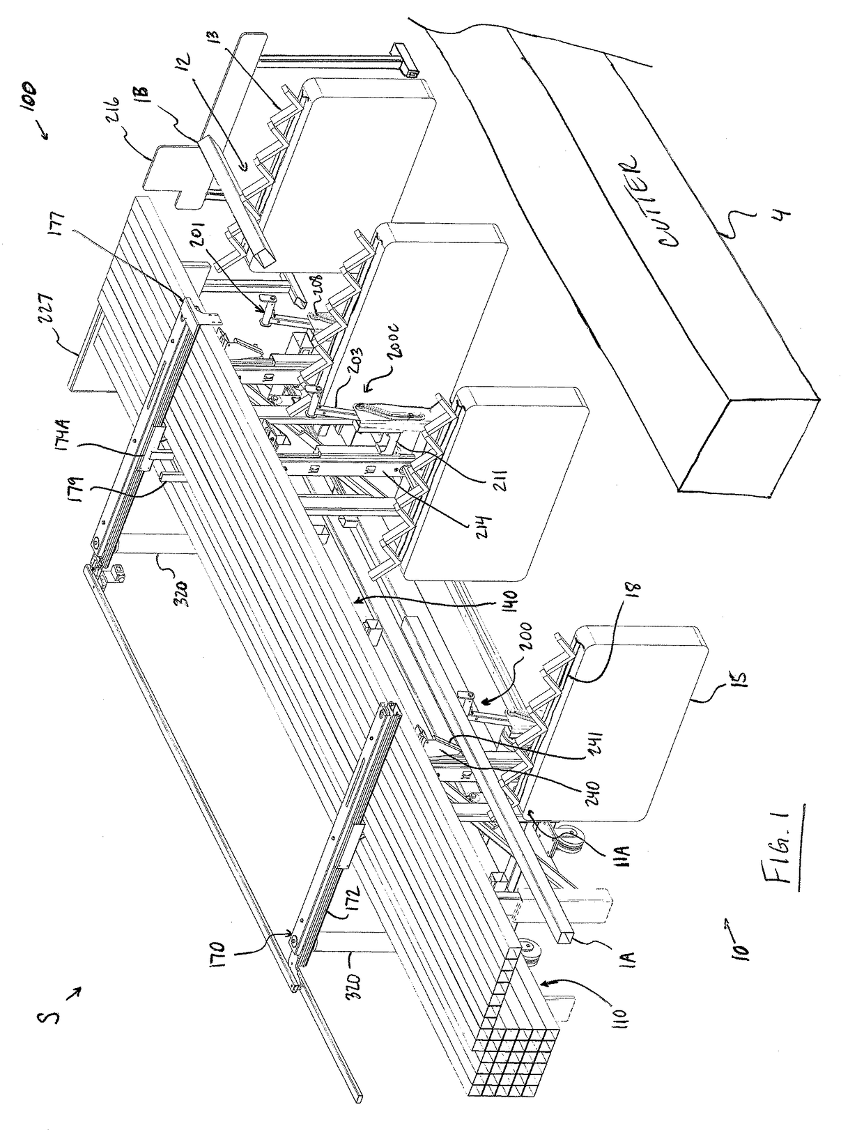 System for loading elongated members such as tubes onto a conveyor for later processing