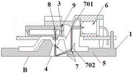 Anti-slipping device of stacking manipulator gripper and working method of anti-slipping device