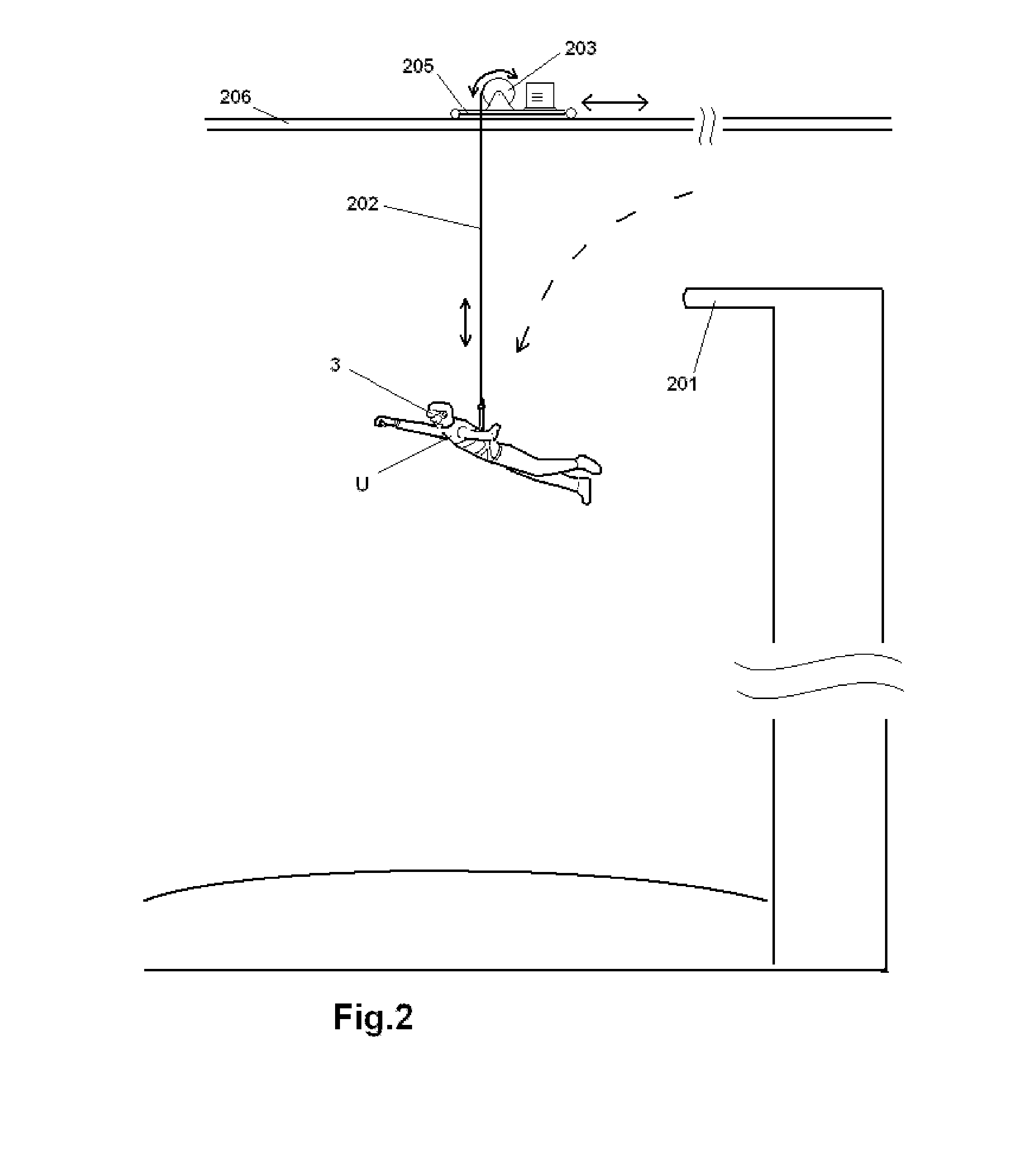 Methods and apparatus to provide user a somatosensory experience for thrill seeking jumping like activities