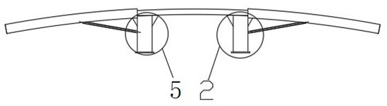 Sliding type automobile anti-collision beam device