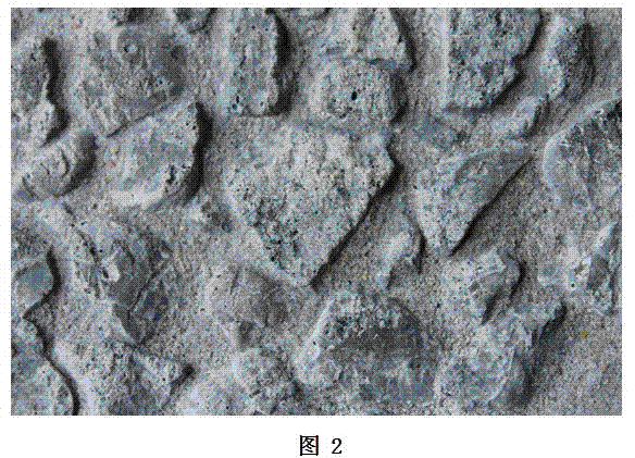 Concrete material having function of purifying gas-solid pollutants and preparation method thereof