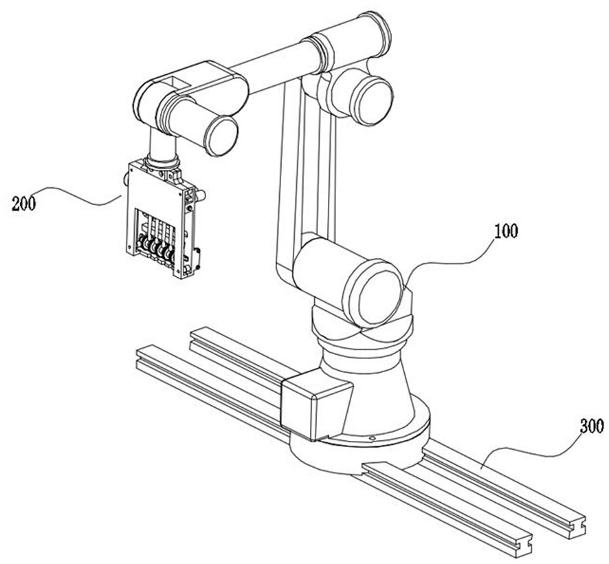 3D printing mechanical arm for intelligent construction and use method of 3D printing mechanical arm