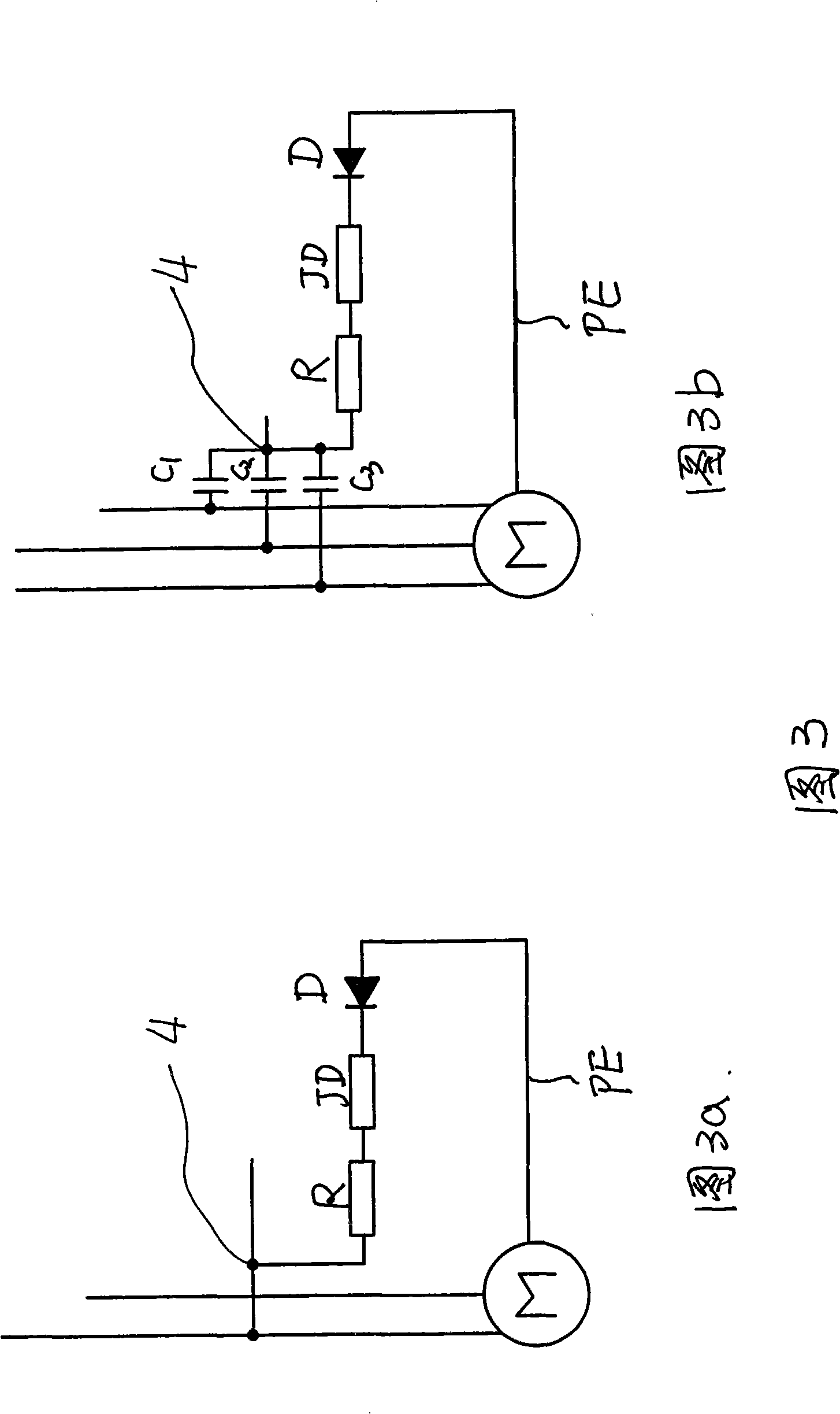 Current-limiting arc-extinguishing shunted exciter tripping type earthing short circuit protection device